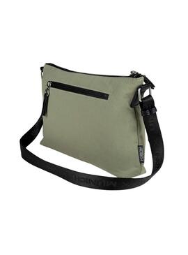 Borsa a tracolla Munich Bloom Verde per Donna