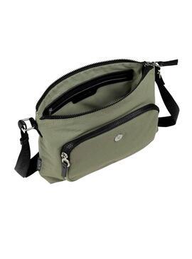 Borsa a tracolla Munich Bloom Verde per Donna