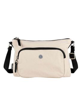 Borsa a tracolla Munich Bandolera Bloom Beige per donna.