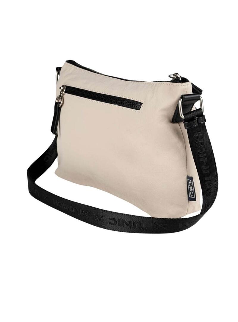 Borsa a tracolla Munich Bandolera Bloom Beige per donna.