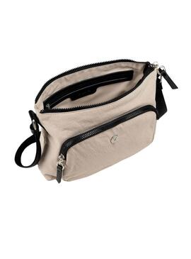 Borsa a tracolla Munich Bandolera Bloom Beige per donna.