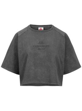Maglietta Kappa Lumy Grigia per Donna