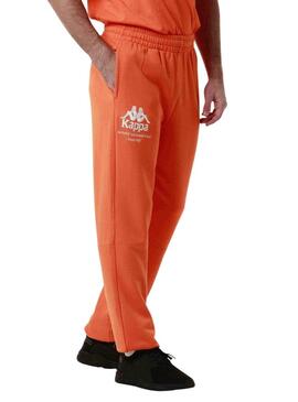 Jogger Kappa Giova Arancione da Uomo