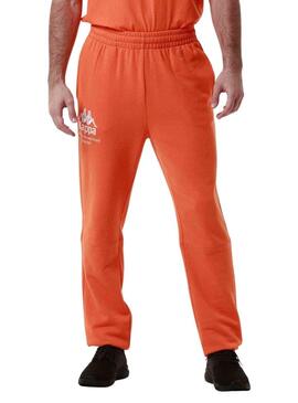 Jogger Kappa Giova Arancione da Uomo