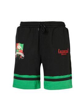 Bermuda Kappa Laushon Nero per Uomo