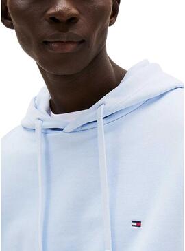Felpa Tommy Hilfiger Essential Hoody blu per uomo