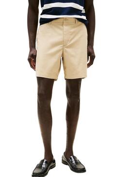 Bermuda Tommy Hilfiger Brooklyn beige per uomo