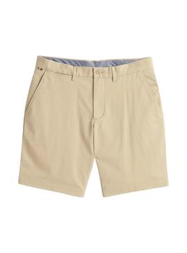 Bermuda Tommy Hilfiger Brooklyn beige per uomo