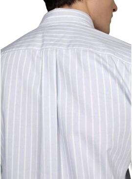 Camicia Tommy Hilfiger Heritage blu per uomo