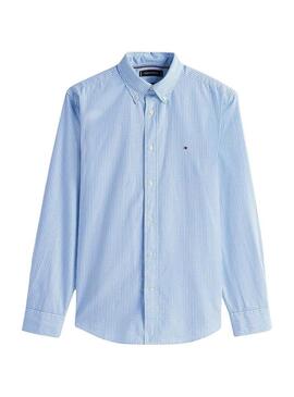 Camicia Tommy Hilfiger Gingham blu per uomo