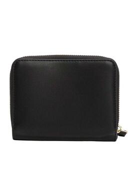 Portafoglio Tommy Hilfiger Logotape nero per donna