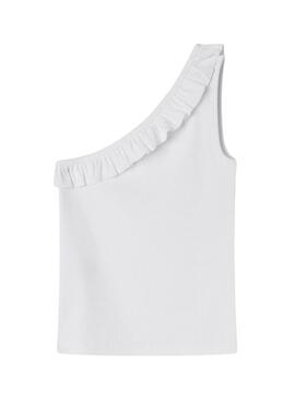 Maglietta Pepe Jeans Mirella bianca per bambina