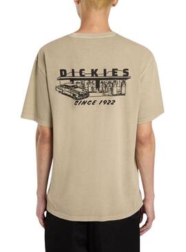 Maglietta Dickies Service Station tostata per uomo