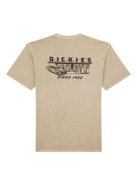 Maglietta Dickies Service Station tostata per uomo