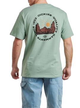 Maglietta Dickies Outdoor verde per uomo