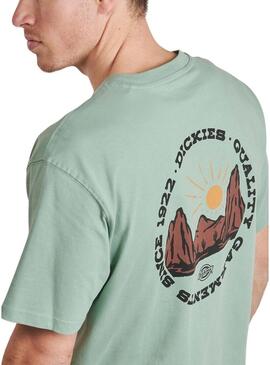 Maglietta Dickies Outdoor verde per uomo