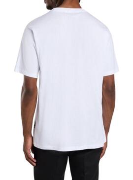Maglietta Dickies Mapleton bianca per uomo