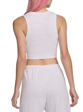 Top Nike Sportswear grigio per donna
