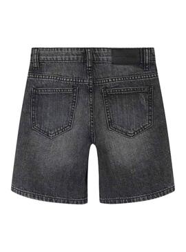 Bermuda Name It Silas Loose denim nero per bambino