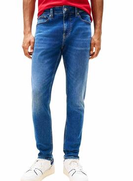 Pantaloni in denim Tommy Jeans Austin blu per uomo