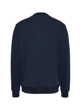 Felpa Tommy Jeans Graphic blu scuro per uomo
