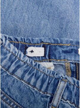 Pantaloncini solo per bambini Kogcomet Wide Long in denim per ragazze