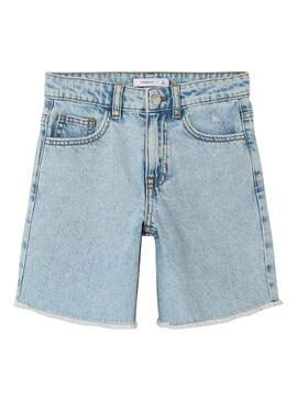 Pantaloni corti Name It Bella Wide denim per ragazze
