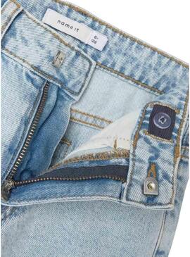 Pantaloni corti Name It Bella Wide denim per ragazze