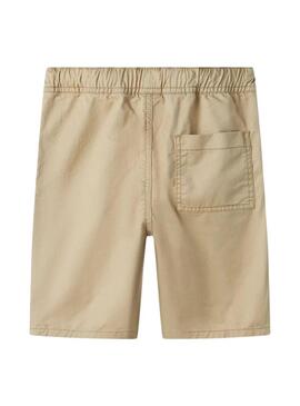 Bermuda Name It Ryan Jog beige jogger per ragazza