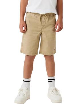 Bermuda Name It Ryan Jog beige jogger per ragazza