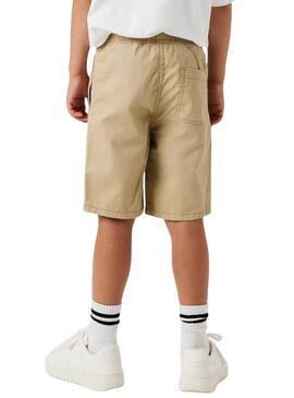 Bermuda Name It Ryan Jog beige jogger per ragazza