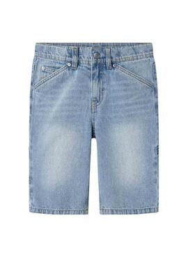  Bermuda Name It Ryan in denim blu per bambino
