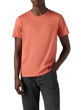 Maglietta Levi's basic arancione per uomo