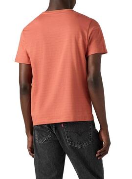 Maglietta Levi's basic arancione per uomo