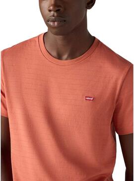 Maglietta Levi's basic arancione per uomo