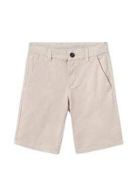 Bermuda Mayoral cinese base beige per bambino.