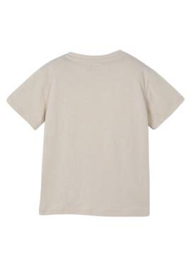 Maglietta Mayoral Chameleon beige per bambino