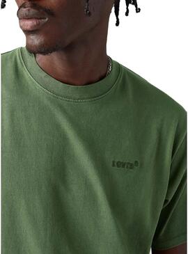 Maglietta Levi's Red Tab verde per uomo