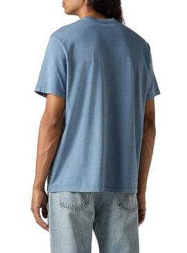 Maglietta Levis Relaxed blu per uomo