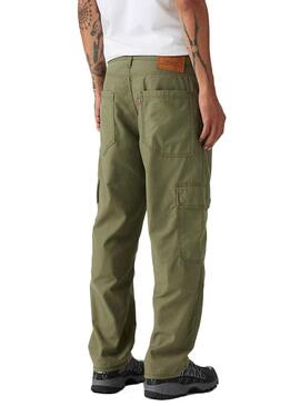 Pantaloni Levis 568 Cargo verde per uomo
