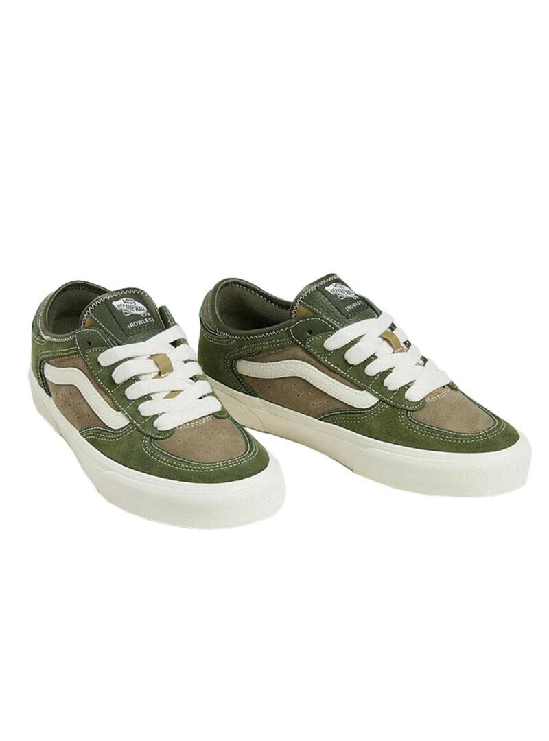 Scarpe Vans Rowley verdi per uomo