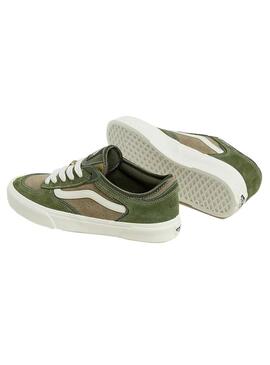 Scarpe Vans Rowley verdi per uomo