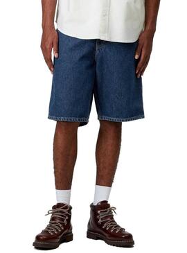 Bermudas Carhartt Single Knee in denim per uomo