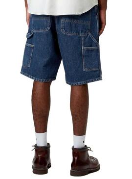 Bermudas Carhartt Single Knee in denim per uomo