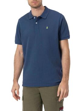 Polo El Pulpobasic blu scuro per uomo