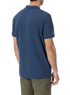 Polo El Pulpobasic blu scuro per uomo