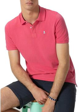 Polo El Pulpo basic rosa per uomo 