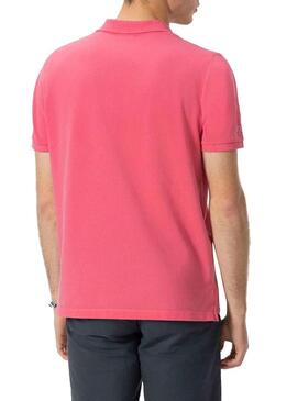 Polo El Pulpo basic rosa per uomo 