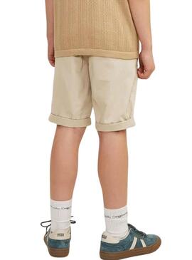 Bermuda Jack and Jones David Chino beige per bambino