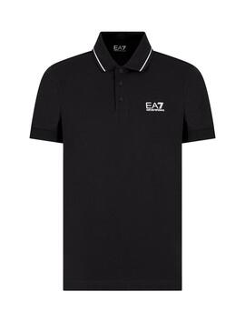 Polo Emporio Armani EA7 nero per uomo